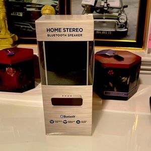 NWT Home stereo Bluetooth speaker 🖤🖤
